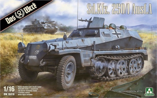 Sd.kfz. 250/1 ausf.a 1:16 das werk 16018