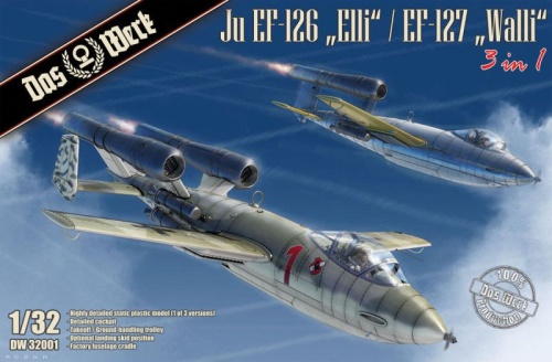Junkers Ju EF-126 "Elli" / EF-127 "Walli" (3 in 1) 1:32 Das Werk 32001