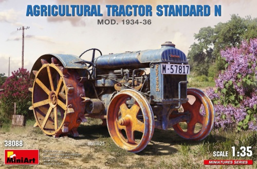 Agricultural tractor Standard N Mod. 1934-1936 1:35 MiniArt 38088