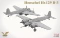 Zdjęcie dodatkowe produktu Hs 129 Box (Hs 129 B-2 + B-3 + 3D Printed Set Figures x2 + Panther A) (edycja limitowana) 1:48 Takom 48001W