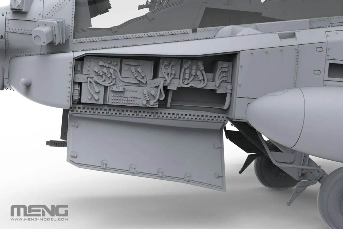 Zdjęcie dodatkowe produktu AH-64D SARAF Heavy Attack Helicopter (edycja specjalna) 1:35 Meng QS005S