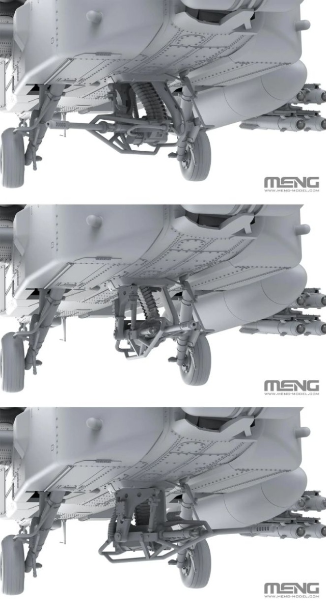 Zdjęcie dodatkowe produktu AH-64D SARAF Heavy Attack Helicopter (edycja specjalna) 1:35 Meng QS005S