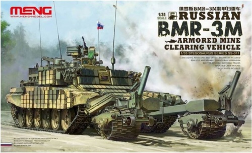 Russian armored mine clearance vehicle BMR-3M 1:35 Meng SS011