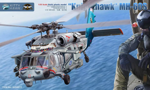 MH-60S `Knighthawk' with M197 Cannon 1:35 Kittyhawk 50015