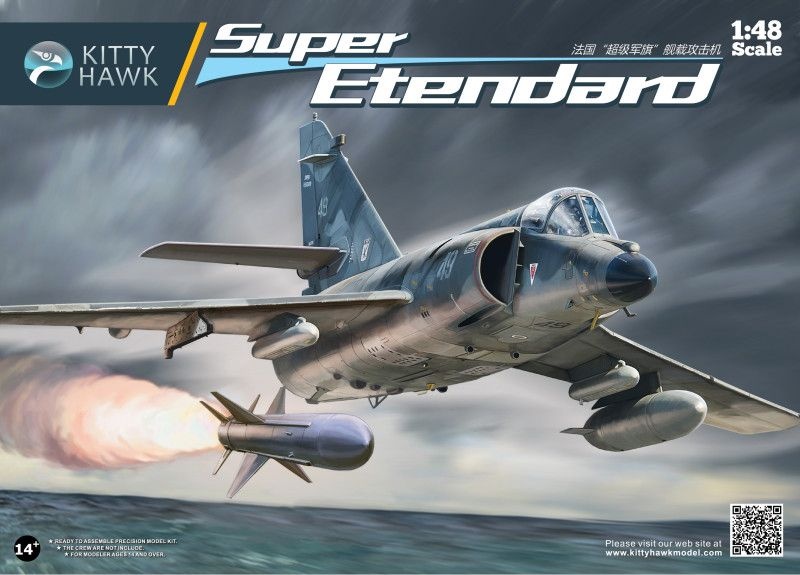 Zdjęcie główne produktu Super Etendard 1:48 Kittyhawk 80138