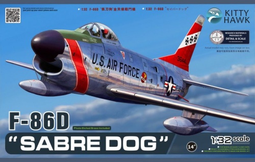 F-86D "Sabre Dog" 1:32 Kittyhawk 32007