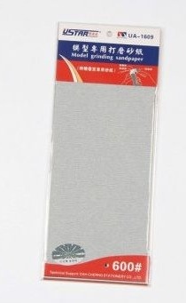 Zdjęcie główne produktu Zestaw papierów ściernych samoprzylepnych 600 (4szt.) U-Star 91609