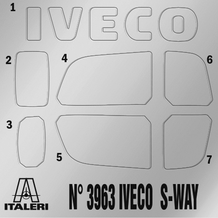 Zdjęcie dodatkowe produktu Iveco S-WAY 1:24 Italeri 3963