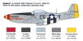 Zdjęcie dodatkowe produktu P-51D Mustang WWII Aces 1:72 Italeri 1484