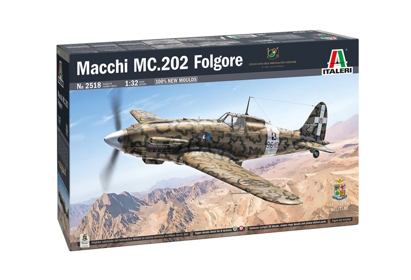 Zdjęcie główne produktu Macchi.202 Folgore 1:32 Italeri 2518