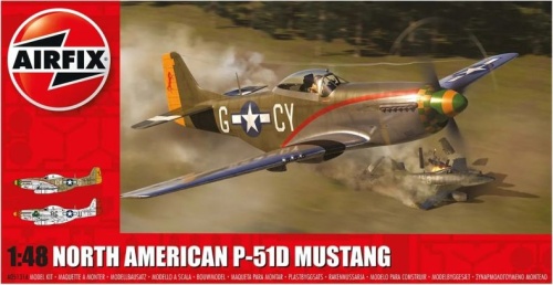 North American P-51D Mustang 1:48 Airfix 05131A