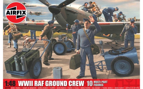 World War II RAF ground crew 1:48 Airfix 04702