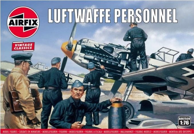 Zdjęcie główne produktu Luftwaffe Personnel 1:76 Airfix 00755V