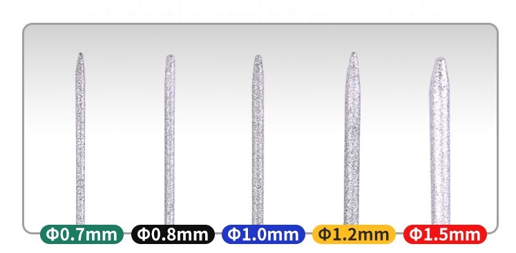 Zdjęcie dodatkowe produktu Zestaw pilników diamentowych gradacja 240 (5szt.) U-Star 90660