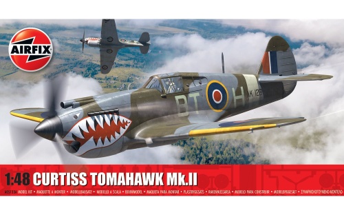 Curtiss tomahawk mk.ii 1:48 airfix 05133a