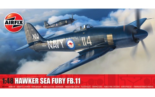 Hawker sea fury fb.11 1:48 airfix 06105a