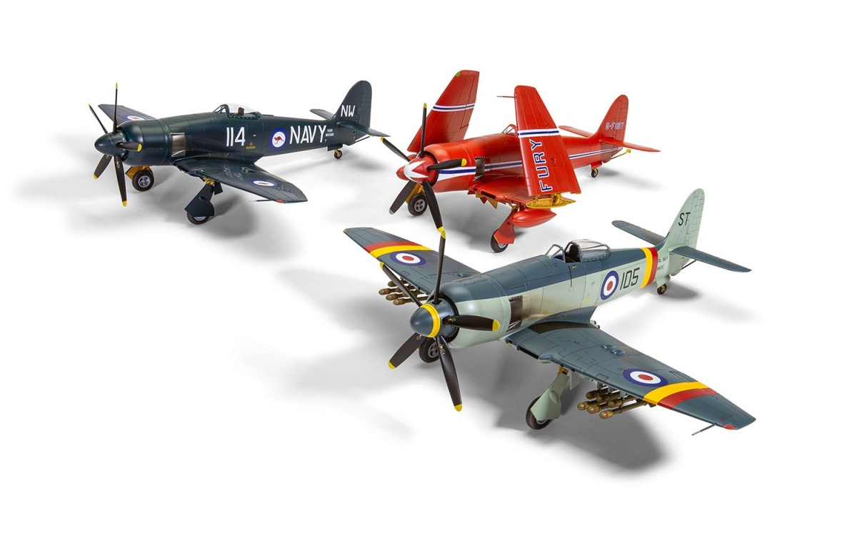 Zdjęcie dodatkowe produktu Hawker Sea Fury FB.11 1:48 Airfix 06105A