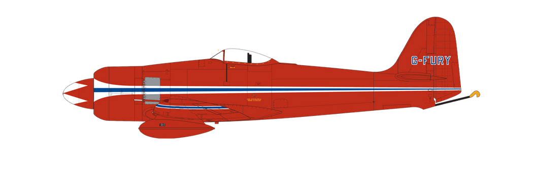 Zdjęcie dodatkowe produktu Hawker Sea Fury FB.11 1:48 Airfix 06105A