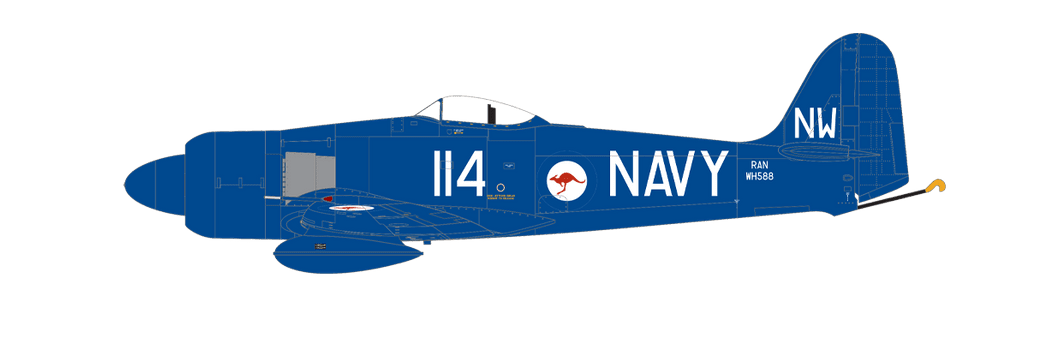 Zdjęcie dodatkowe produktu Hawker Sea Fury FB.11 1:48 Airfix 06105A