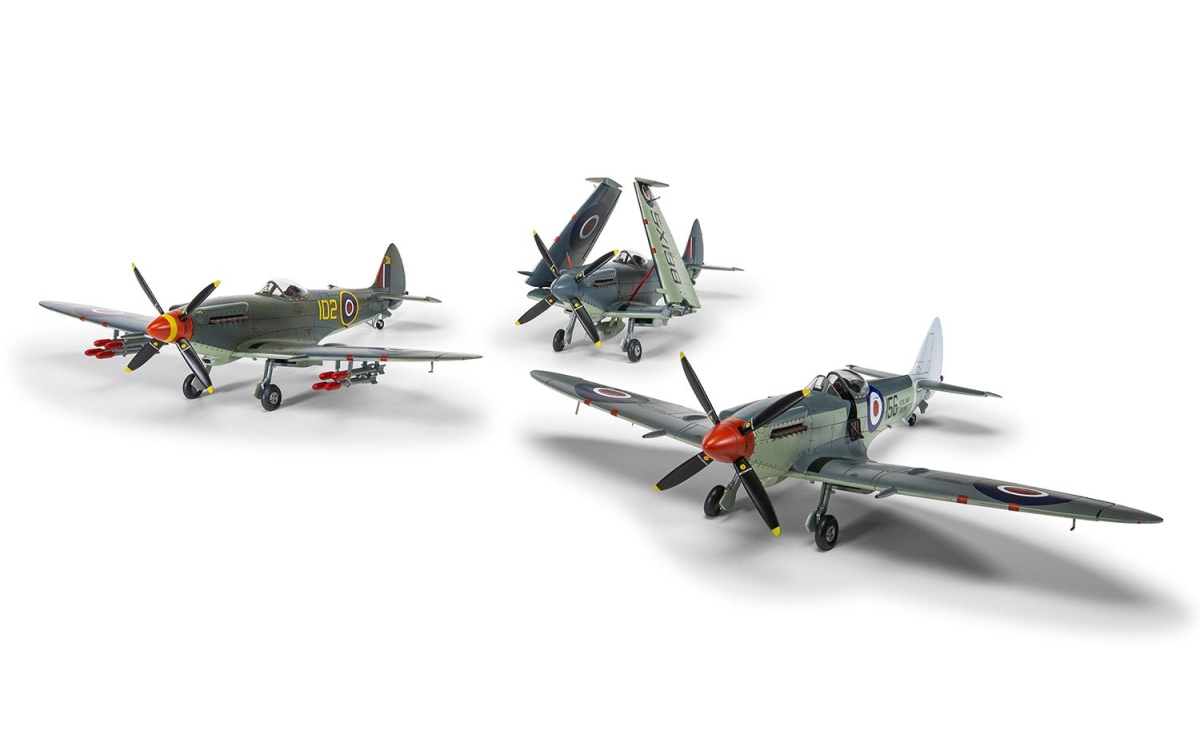 Zdjęcie dodatkowe produktu Supermarine Seafire F.XVII 1:48 Airfix 06102A