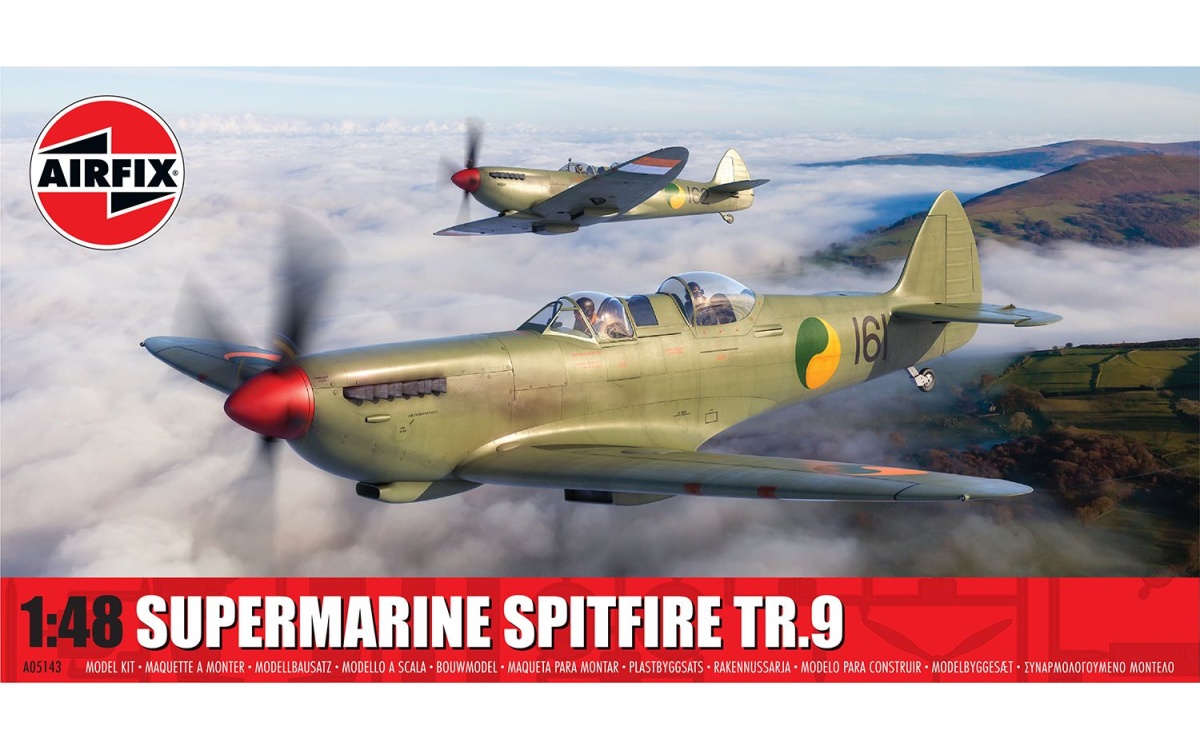 Zdjęcie główne produktu Supermarine Spitfire TR.9 1:48 Airfix 05143