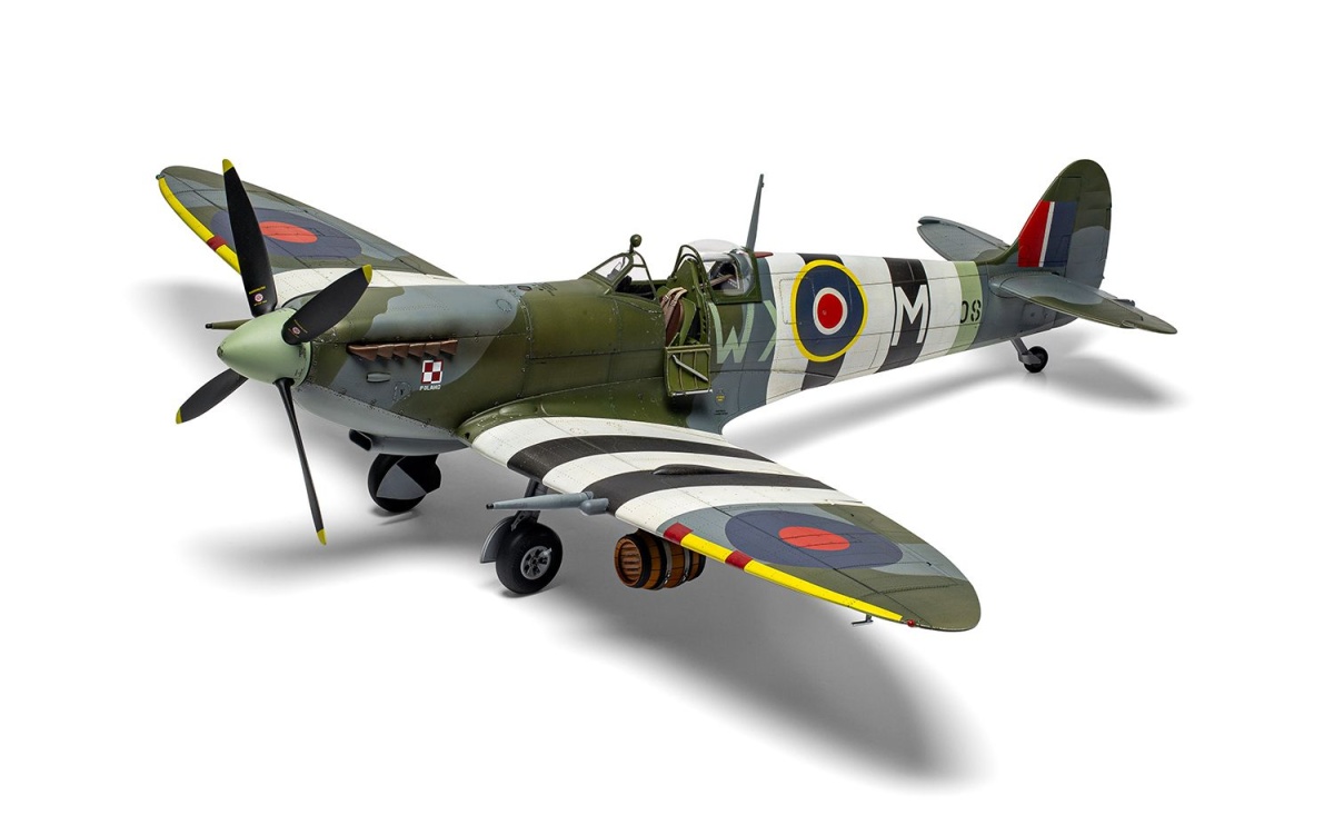 Zdjęcie dodatkowe produktu Supermarine Spitfire Mk.IXc - Flying Dray 1:24 Airfix 17001A