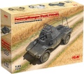 Zdjęcie dodatkowe produktu Opancerzony wóz dowodzenia Panzerspahwagen (Funk) P204(f) 1:35 ICM 35378