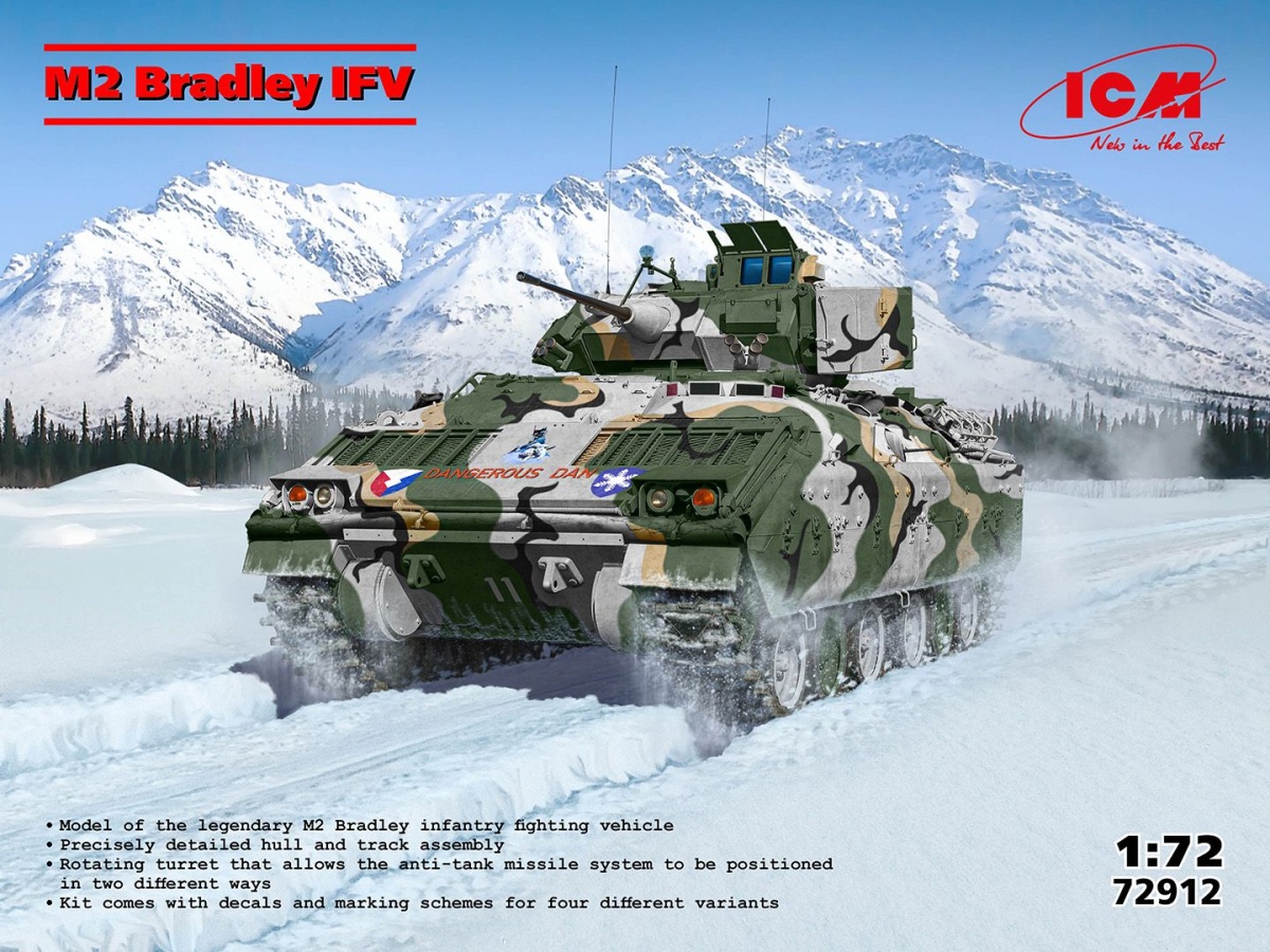 Zdjęcie główne produktu M2 Bradley IFV 1:72 ICM 72912
