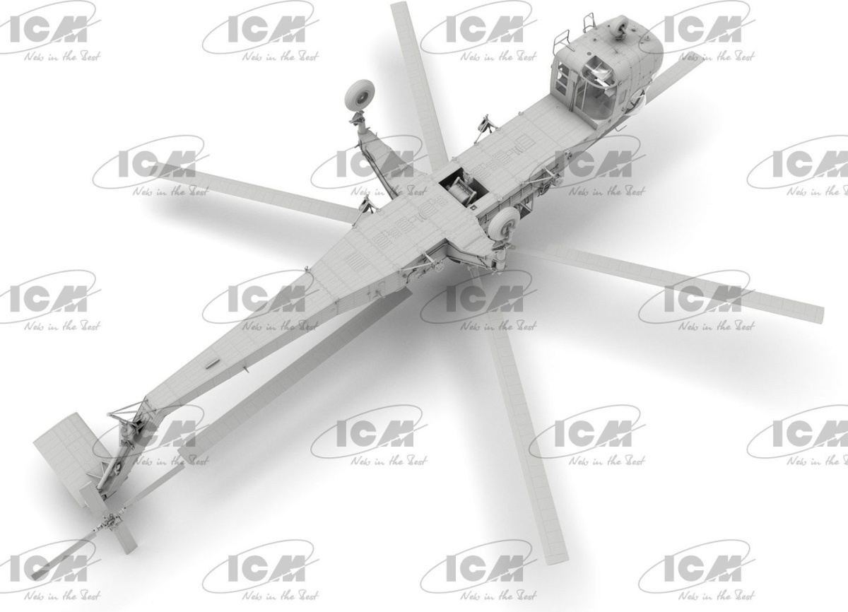 Zdjęcie dodatkowe produktu Sikorsky S-64E Skycrane 1:35 ICM 53058