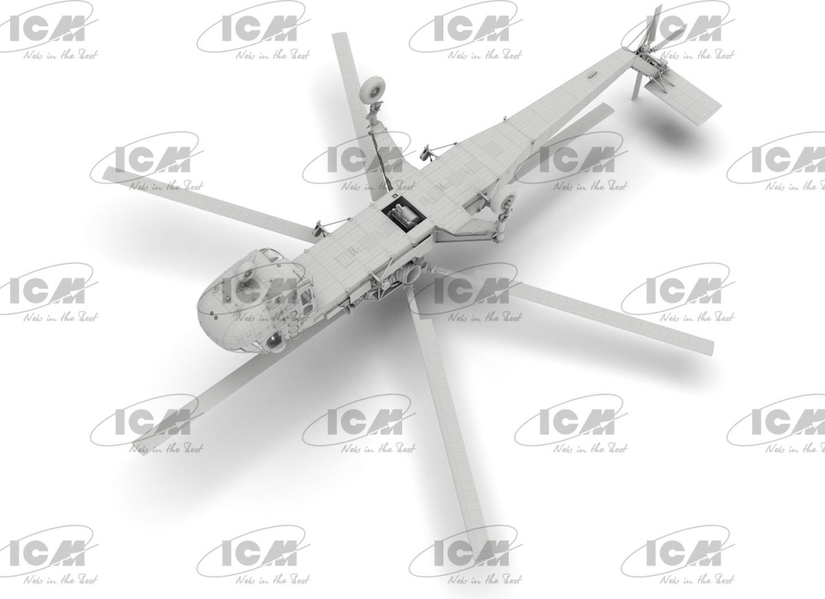 Zdjęcie dodatkowe produktu Sikorsky S-64E Skycrane 1:35 ICM 53058