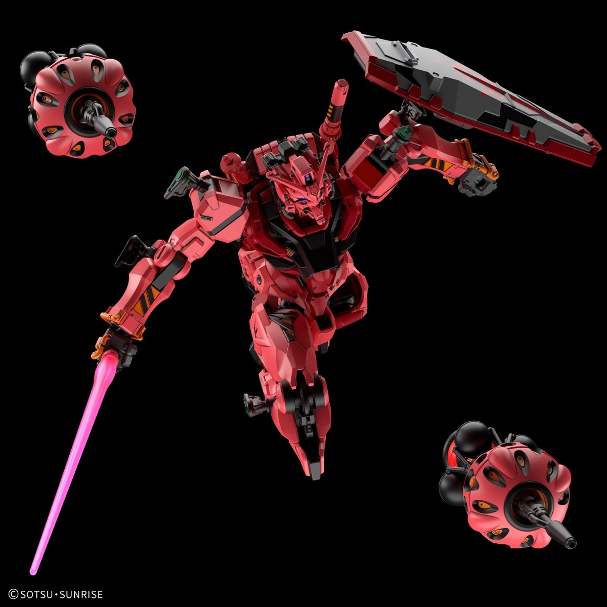 Zdjęcie dodatkowe produktu Gunpla gMS Red Gundam HGGQ 1:144