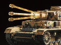 Zdjęcie dodatkowe produktu Czołg niemiecki Panzerkampfwagen IV Ausf.J (zdalnie sterowany, do samodzielnego złożenia) 1:35 Tamiya 48218