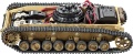 Zdjęcie dodatkowe produktu Czołg niemiecki Panzerkampfwagen IV Ausf.J (zdalnie sterowany, do samodzielnego złożenia) 1:35 Tamiya 48218