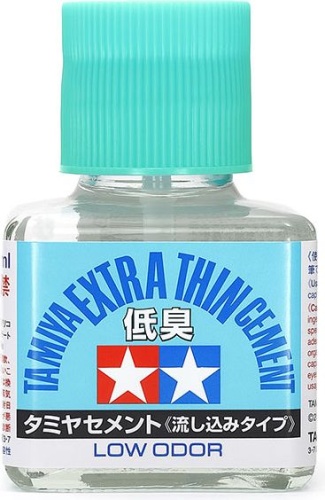Tamiya Extra Thin Cement glue (Low Odor - mild odor) Tamiya 87236