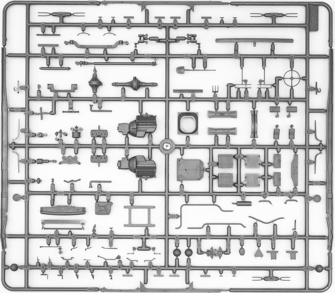 Zdjęcie dodatkowe produktu V3000S (produkcja 1941) 1:35 ICM 35411