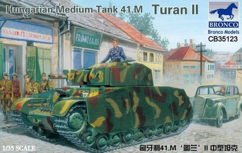 Hungarian medium tank 41.M Turan II 1:35 Bronco CB35123