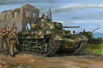 Zdjęcie główne produktu Węgierski czołg średni 40.M Turan I 1:35 Bronco CB35120