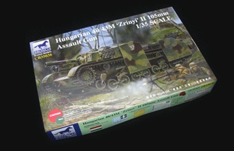 Zdjęcie dodatkowe produktu Węgierskie działo szturmowe 105 mm 40/43 M Zrinyi II 1:35 Bronco CB35036