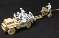 Zdjęcie dodatkowe produktu Brytyjskie działo przeciwpancerne 6 Pdr (powietrznodesantowe) z 1/4-tonową ciężarówką z załogą 1:35 Bronco CB35170