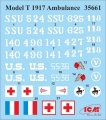 Zdjęcie dodatkowe produktu Ambulans Model T 1917 1:35 ICM 35661