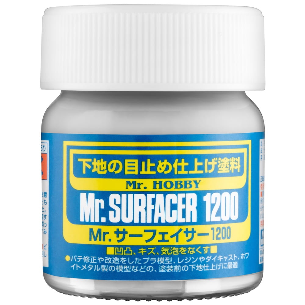 Zdjęcie główne produktu Mr. Hobby SF-286 Podkład wypełniający szary Mr. Surfacer 1200 40ml