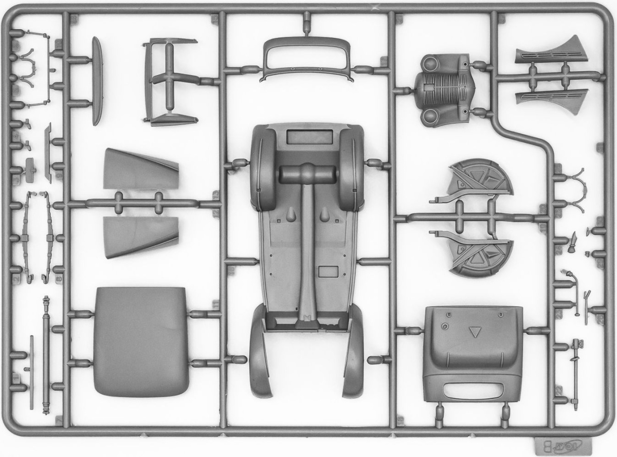 Zdjęcie dodatkowe produktu Moskvitch-401-420 Saloon 1:35 ICM 35479