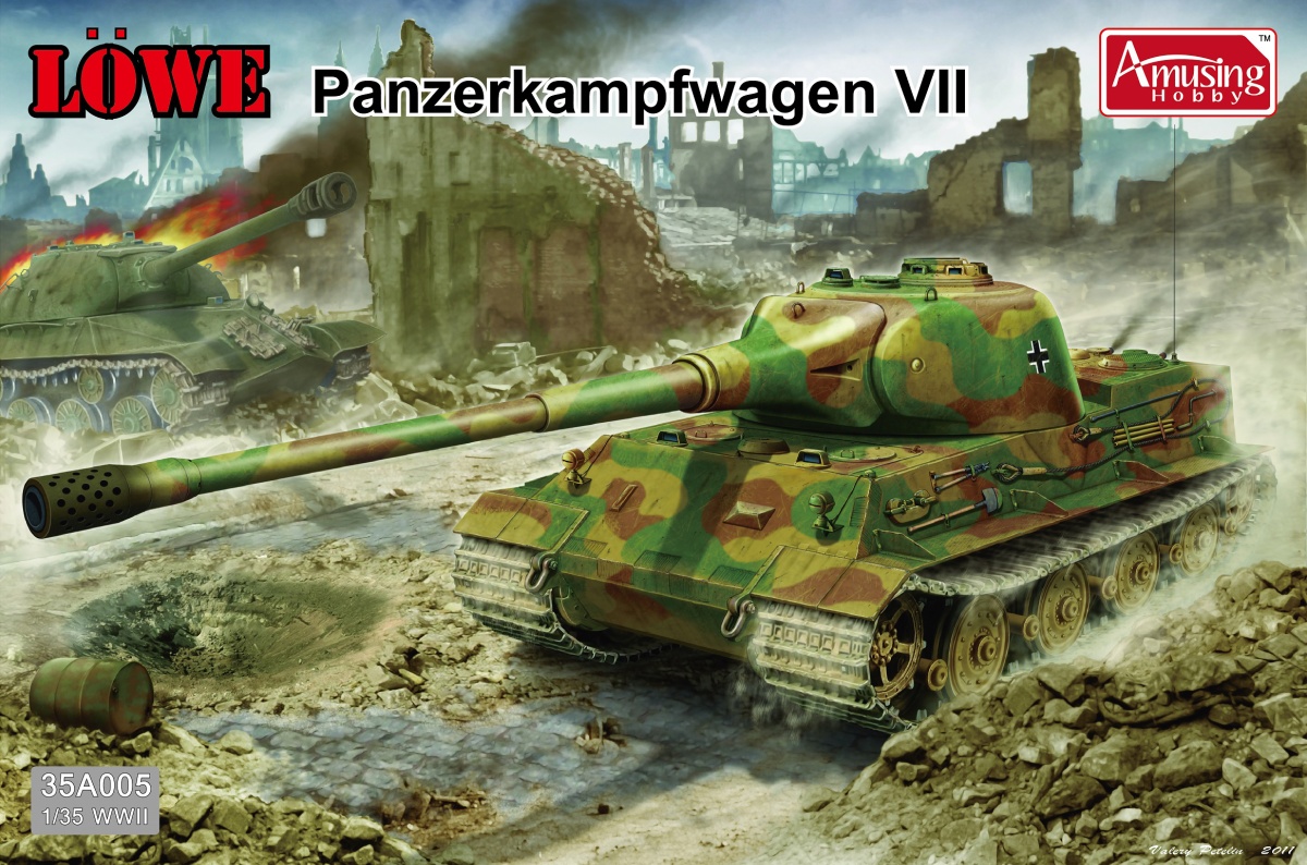 Zdjęcie główne produktu Panzerkampfwagen VII Lowe 1:35 Amusing Hobby 35A005