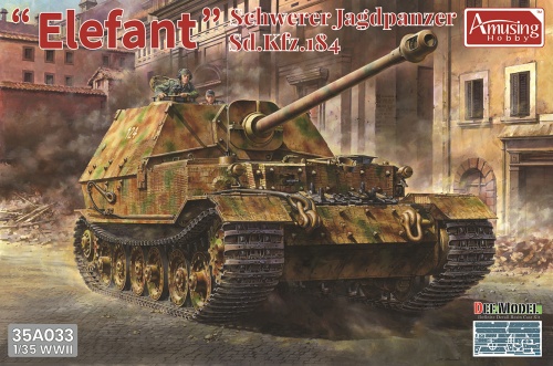 Elephant Heavy Tank Destroyer Sd.Kfz.184 1:35 Amusing Hobby 35A033