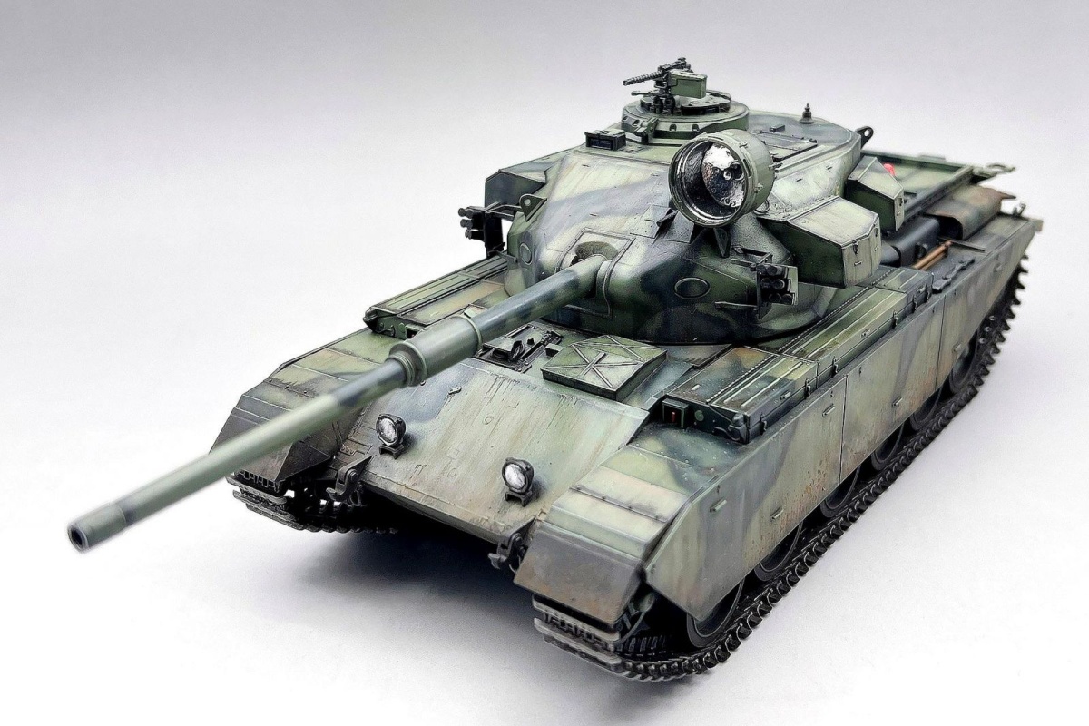 Zdjęcie dodatkowe produktu Brytyjski MBT Centurion Action X 1:35 Amusing Hobby 35A071