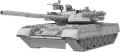 Zdjęcie dodatkowe produktu Rosyjski MBT T-80 UM-2 1:35 Amusing Hobby 35A068