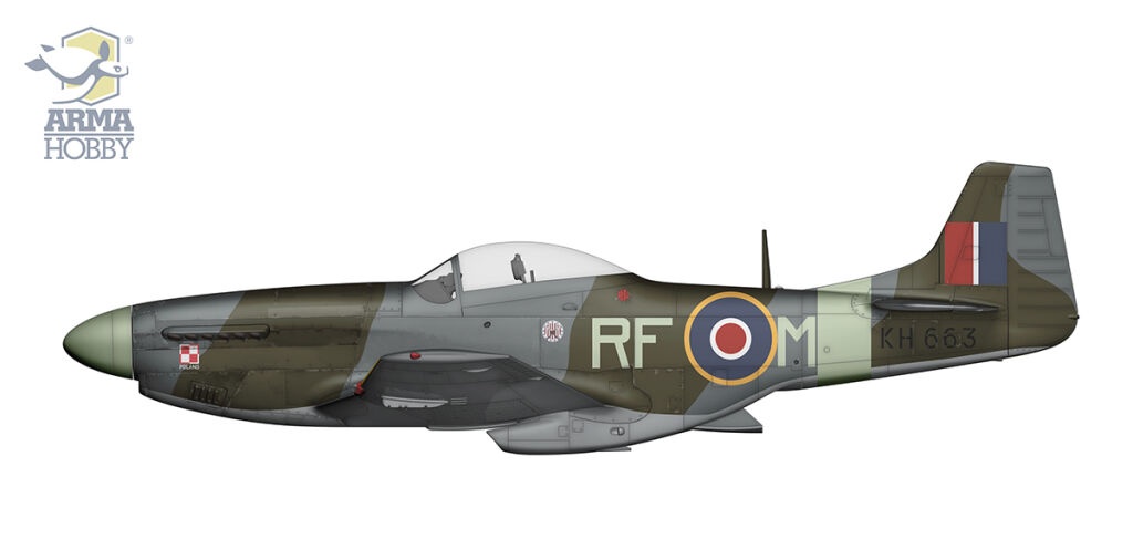 Zdjęcie dodatkowe produktu P-51D Mustang 1:72 Arma Hobby 70070
