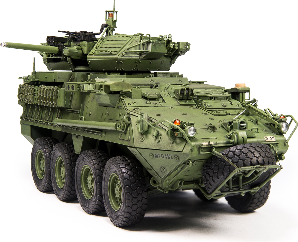 Zdjęcie dodatkowe produktu M1296 Stryker ICV-D with E.S.A. MWO Upgrade 1:35 AFV Club 35391