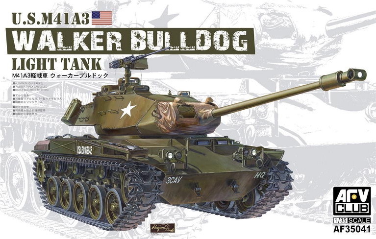 Zdjęcie główne produktu Czołg lekki M41A3 Walker Bulldog 1:35 AFV Club 35041