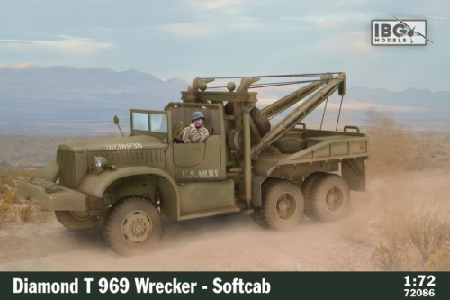 Diamond T 969 Wrecker - soft cab 1:72 IBG 72086